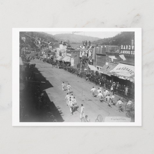 ハブアンドハブホースチームレース写真 ポストカード (正面)