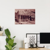 ハブキャップセンターテキサス州ヴィンテージ ポスター (ホームオフィス)