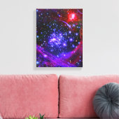 ハブ内のアーチス星団深い キャンバスプリント (インサイチュ (リビング))