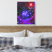 ハブ内のアーチス星団深い キャンバスプリント (インサイチュ (寝室))