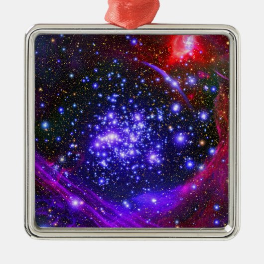 ハブ内のアーチス星団深い メタルオーナメント (正面)