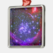 ハブ内のアーチス星団深い メタルオーナメント (左)