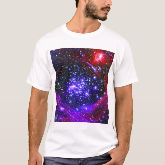 ハブ内のアーチス星団深い Tシャツ (正面)