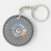 ハブ帽子 キーホルダー (裏面)