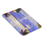 ハブ ア ナイス デイ ビーチ マグネット (右側)