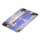 ハブ ア ナイス デイ ビーチ マグネット (左側)