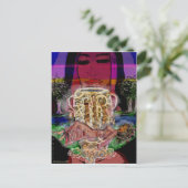 ハブ（大） ポストカード (スタンド正面)