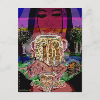 ハブ（大） ポストカード