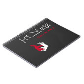 ハプキド韓国の武術アートが韓国の訓練と戦う ノートブック (左側)