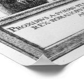 ハプスブルクのフェルディナンドIのポートレート, 1531 ポスター (角)