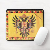 ハプスブルクの帝国王朝の旗、c.1700 マウスパッド (マウス)