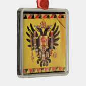 ハプスブルクの帝国王朝の旗、c.1700 メタルオーナメント (右)