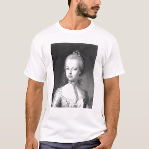 ハプスブルクのMarieアントワネットのポートレート Tシャツ