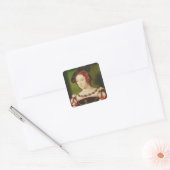 ハプスブールのエレノアポートレート スクエアシール (封筒)