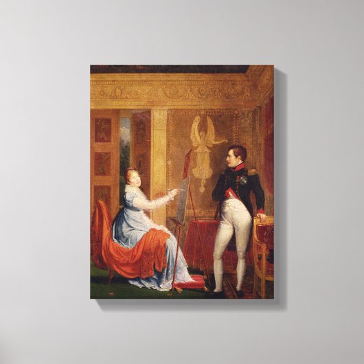 ハプスブールロレーヌのマリー・ルイーズ キャンバスプリント (正面)