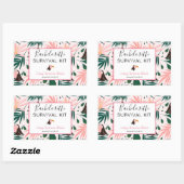 ハプニングサバイバルキット 長方形シール (シート)