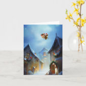 ハプビーの休日 カード (黄色い花)