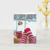 ハプビーの休日 カード (黄色い花)