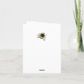 ハプビー誕生日 ノートカード (裏面)