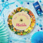 ハプビー誕生日 ペーパープレート (パーティー)