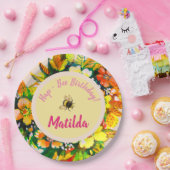 ハプビー誕生日 ペーパープレート (パーティー)