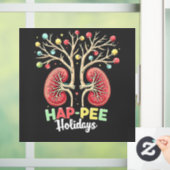 ハプピーホリデイズデラクシーキドニー認識度クリスマス ウィンドウサイン (ホーム)