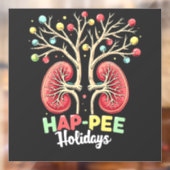 ハプピーホリデイズデラクシーキドニー認識度クリスマス ウィンドウサイン (シート2)