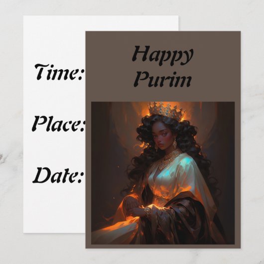 ハプールリム 招待状 (正面/裏面)