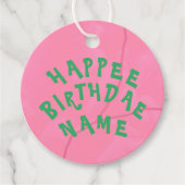 ハペス科メッセージカード フェイバータグ (正面)