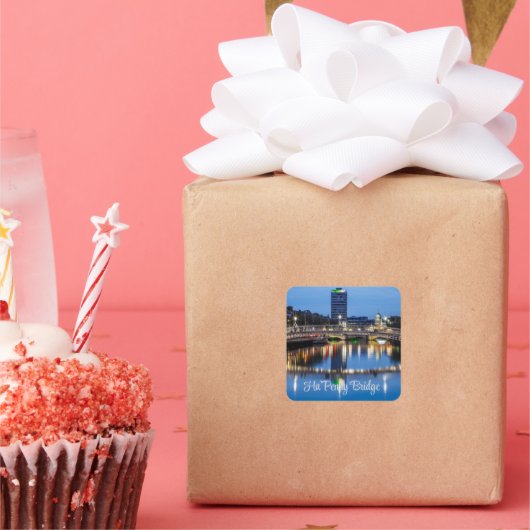 ハペニーブリッジ，ダブリン，アイルランド スクエアシール (パーティー)