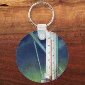 ハボリン温度計 キーホルダー (正面)