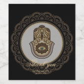 ハマエレガントサ手 ワインラベル (シングルラベル)