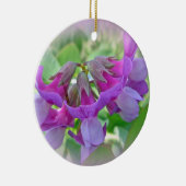 ハマエンドウ- japonicus Lathyrus -野生の花 セラミックオーナメント (右)
