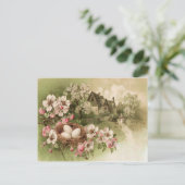 ハマグウッドツリーバードネスト卵コテージ ポストカード (スタンド正面)