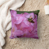 ハマグバード蛾 クッション (ブランケット)