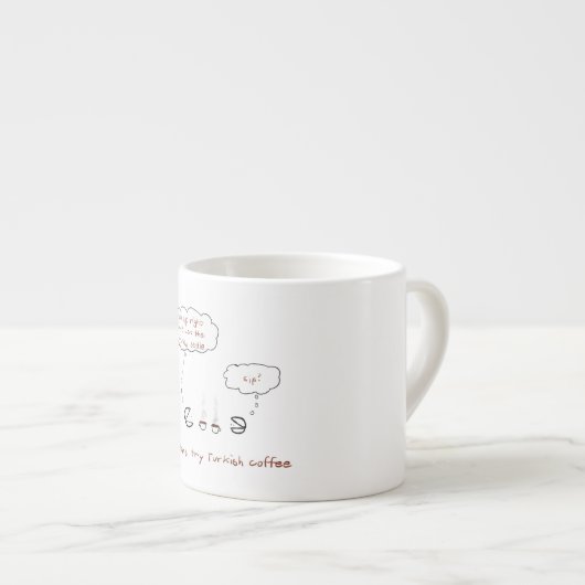 ハマグリのエスプレッソのマグ エスプレッソカップ (正面右)