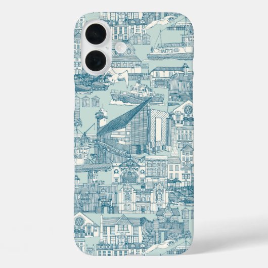 ハマグリのクジャク Case-Mate iPhoneケース (裏面)