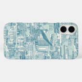 ハマグリのクジャク Case-Mate iPhoneケース (裏面 (横))