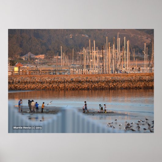 ハマグリの掘削 ポスター (正面)