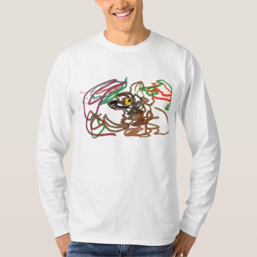 ハマグリの秋の狼風 Tシャツ (正面)