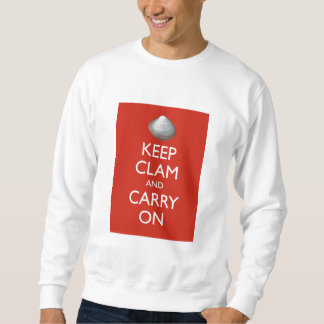 ハマグリのTシャツを保って下さい スウェットシャツ
