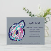 ハマグリパーティー招待状 - ダブグレー 招待状 (スタンド正面)