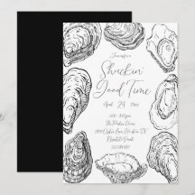 ハマグリ剥きパーティー招待状