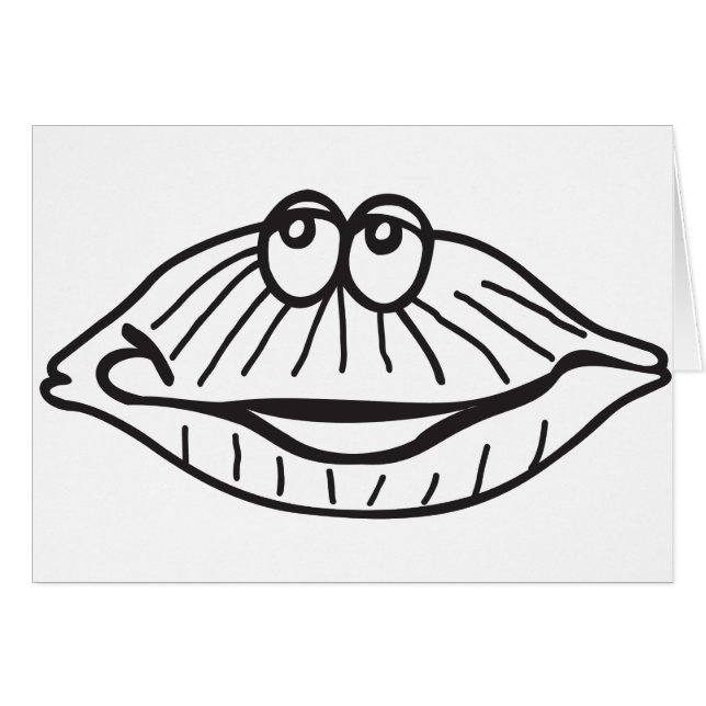 ハマグリ (正面横)