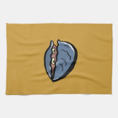 ハマグリ キッチンタオル (横)