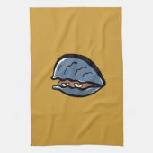 ハマグリ キッチンタオル (縦)