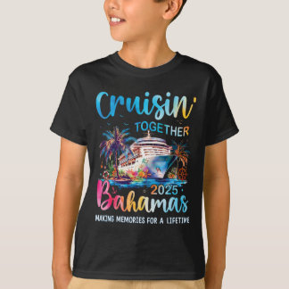 ハマスと一緒にクルーズ 2025 ファミリークルーズ ハマス バケーション Tシャツ