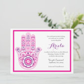 ハマファンシーサカラフル招待状 招待状 (スタンド正面)