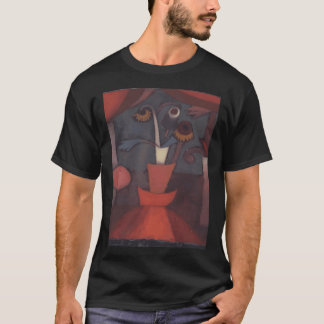 ハマメットのモチーフについて抽象画、表現主義 Tシャツ