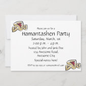 ハマンタセン招待状 招待状 (裏面)
